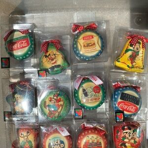 12 Mickey Unlimited Christmas Ornaments by Disney original package new never use